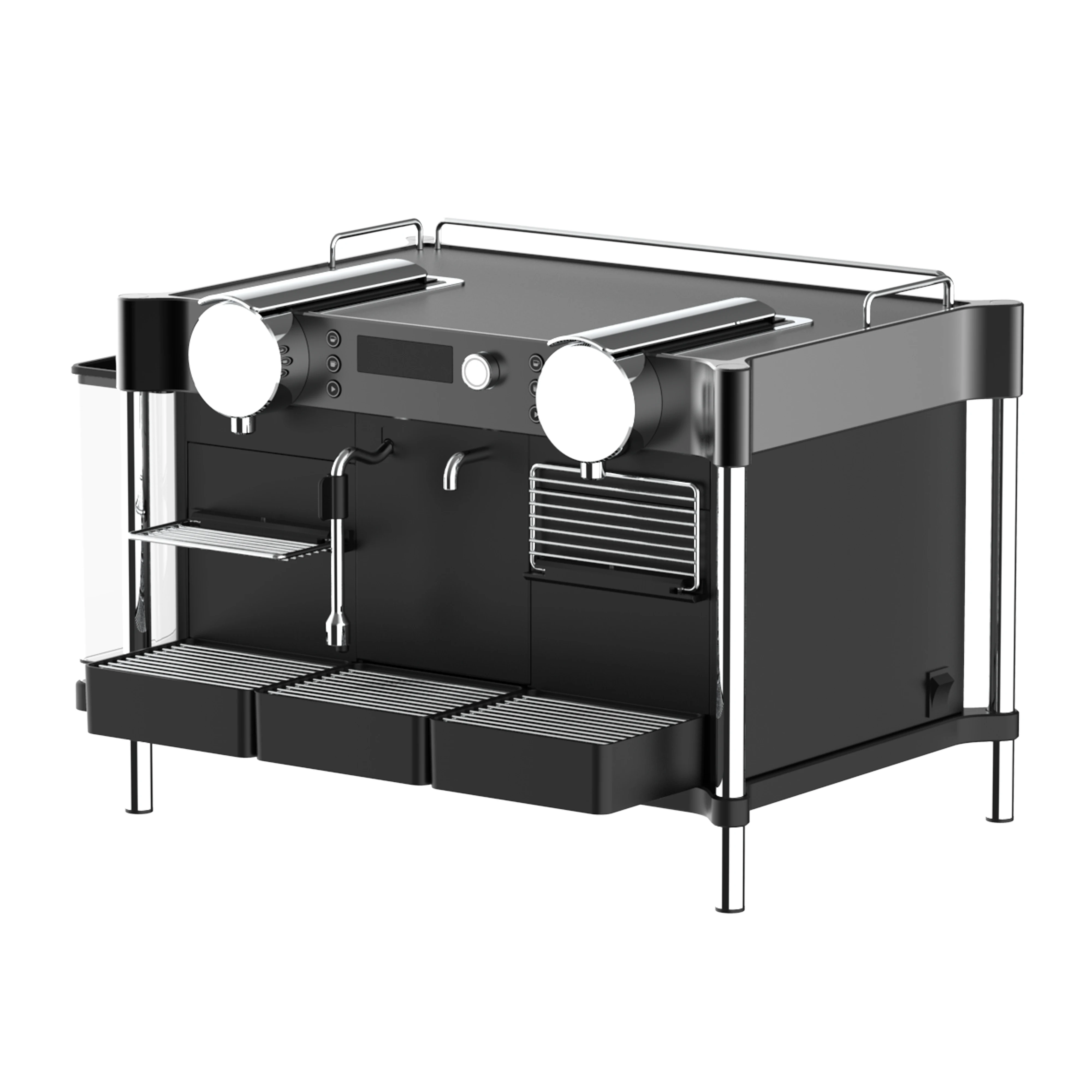 Commercial Fully Automatic Coffee Machine Semi-automatic Espresso Coffee Maker For Business 3