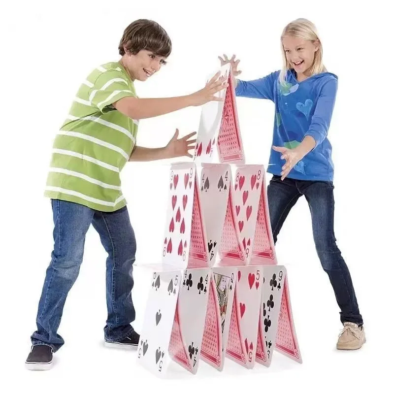 Super Jumbo Oversized Playing Cards Fun Games For Adults And Children Juegos De Mesa Familiares Divertidos Partyspiele 6