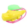 3Pcs Jumping Frog Toy Funny Line Control Plastic Air Powered Bounce Crocodile/Horse Childhood Toy for Kids 1