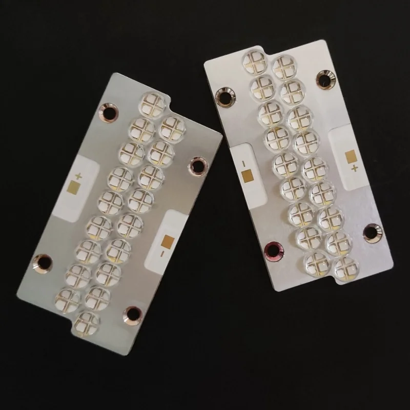 180W UV LED Module 6565 365nm 385nm 395nm 405nm Drying Offset Ink Printing Ultraviolet Curing Light Source