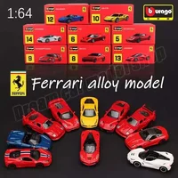 Bburago 1:64 Genuine Ferrari Series Car MONZA SP1 ,LAFERRARI,488GTB, F12 Tdf,F40,F50,ENZO FERRARI,SF90 Alloy Cars Model Toy Gift 1