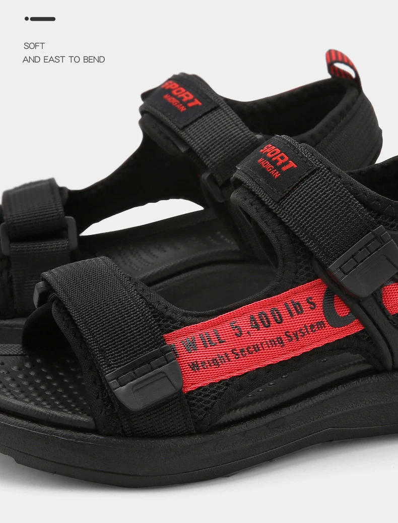 2022 Summer Children Shoes Brand Velcro Toddler Boys Sandals Girls Comfortable Sport Mesh Baby Beach Soft Sandals Shoes boy sandals fashion