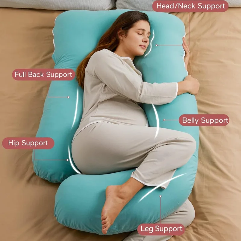 Pregnancy Pillow Pregnant Women Pillows Casual Universal Abdomen Waist Support U-Shaped Cushion Maternity Body