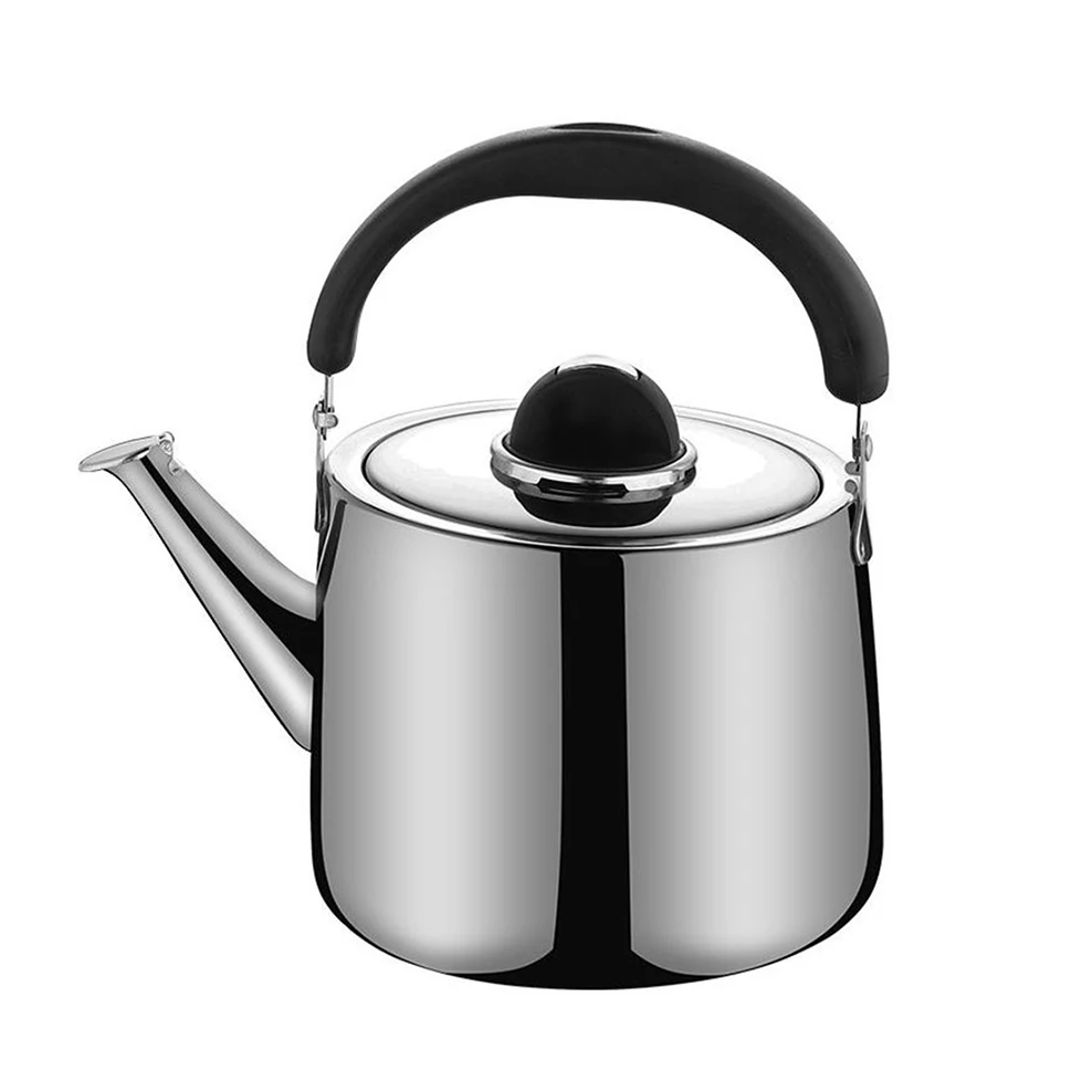 

2L/3L/4L Thickened Whistle Kettle 304 Stainless Steel Rapid Heating Boiling Water Pot For Home Tea Kettle