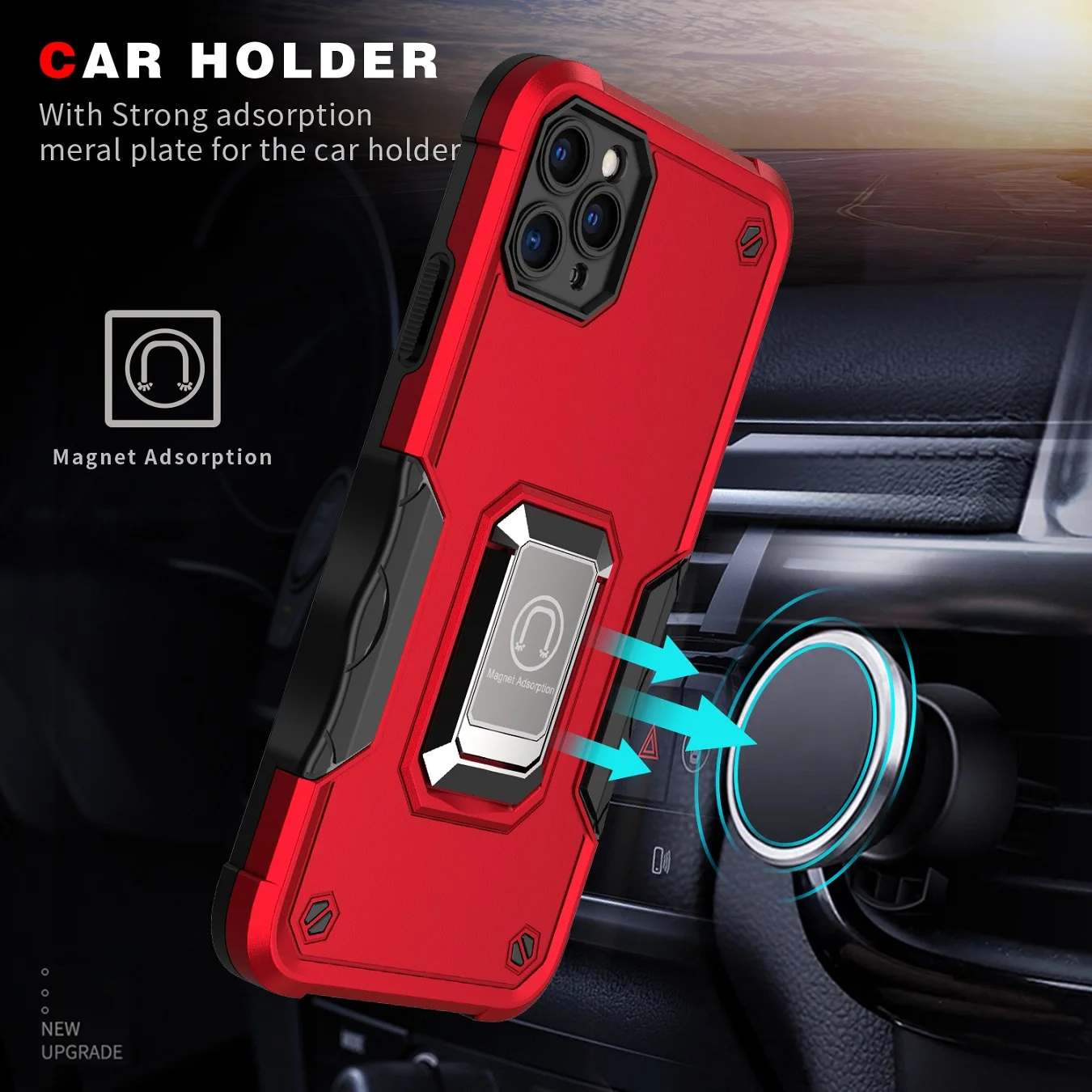 For Xiaomi Poco X3 NFC X4 M4 Redmi Note 10 10C 10S 11 11S 11E 11T Pro Plus 4G 5G Telefondeksel Støtsikkert Panserring Bracke_voghion.com