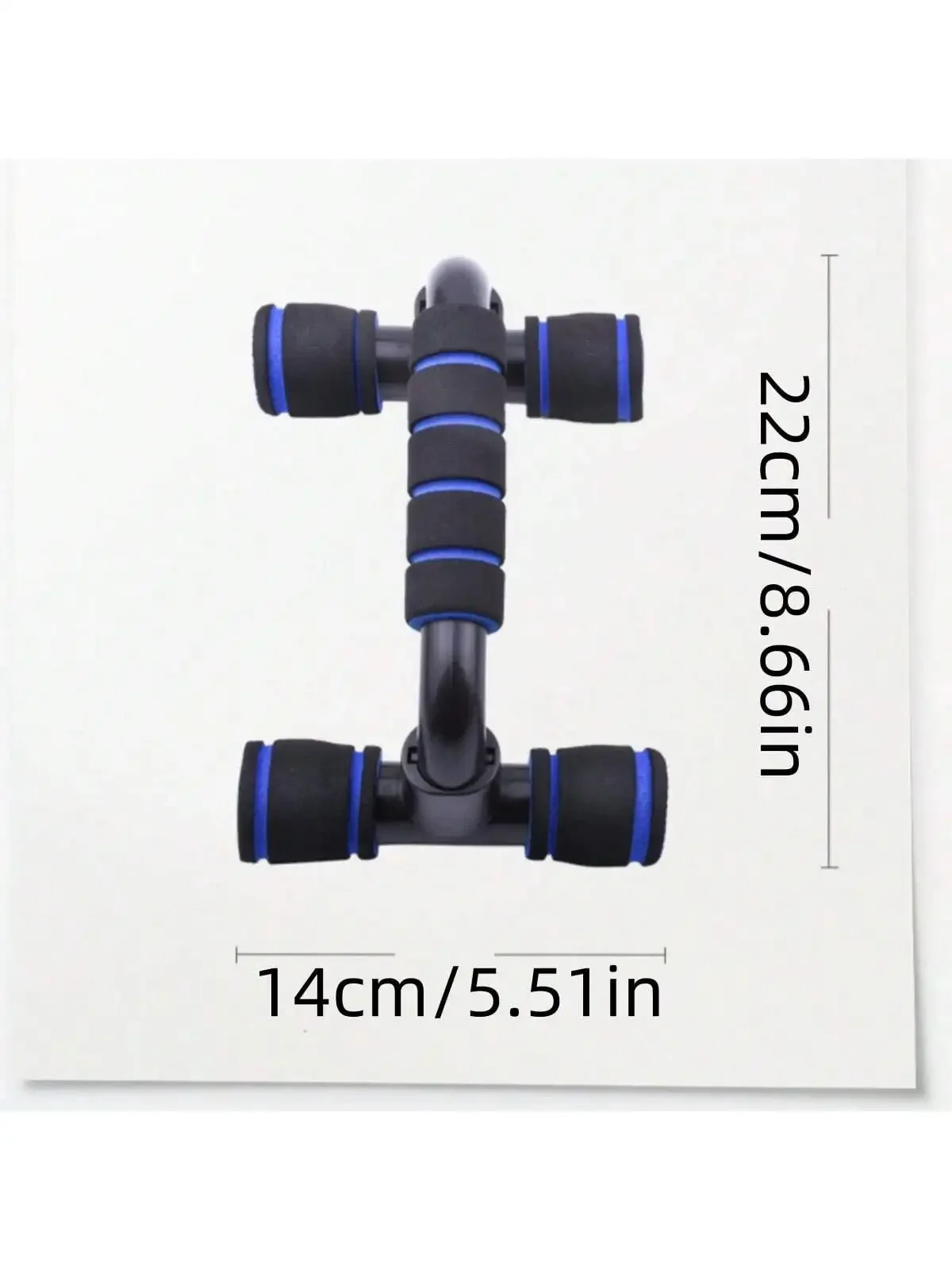 Sponge foam push ups H-shaped push ups trainer household fitness small equipment 2pcs for men and women at home