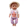 Cute Purple Mini Dress Pajama For Baby 43Cm &18Inch American Doll Clothes,Our Generation,Baby New Born Accessories,Gift For Girl 5