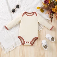 Newborn Baby Girls Boys Romper Onesies Clothes Babany bebe Infant Toddler Casual Soft Long Sleeve Romper Jumpsuit Tops 0-3 Years 3