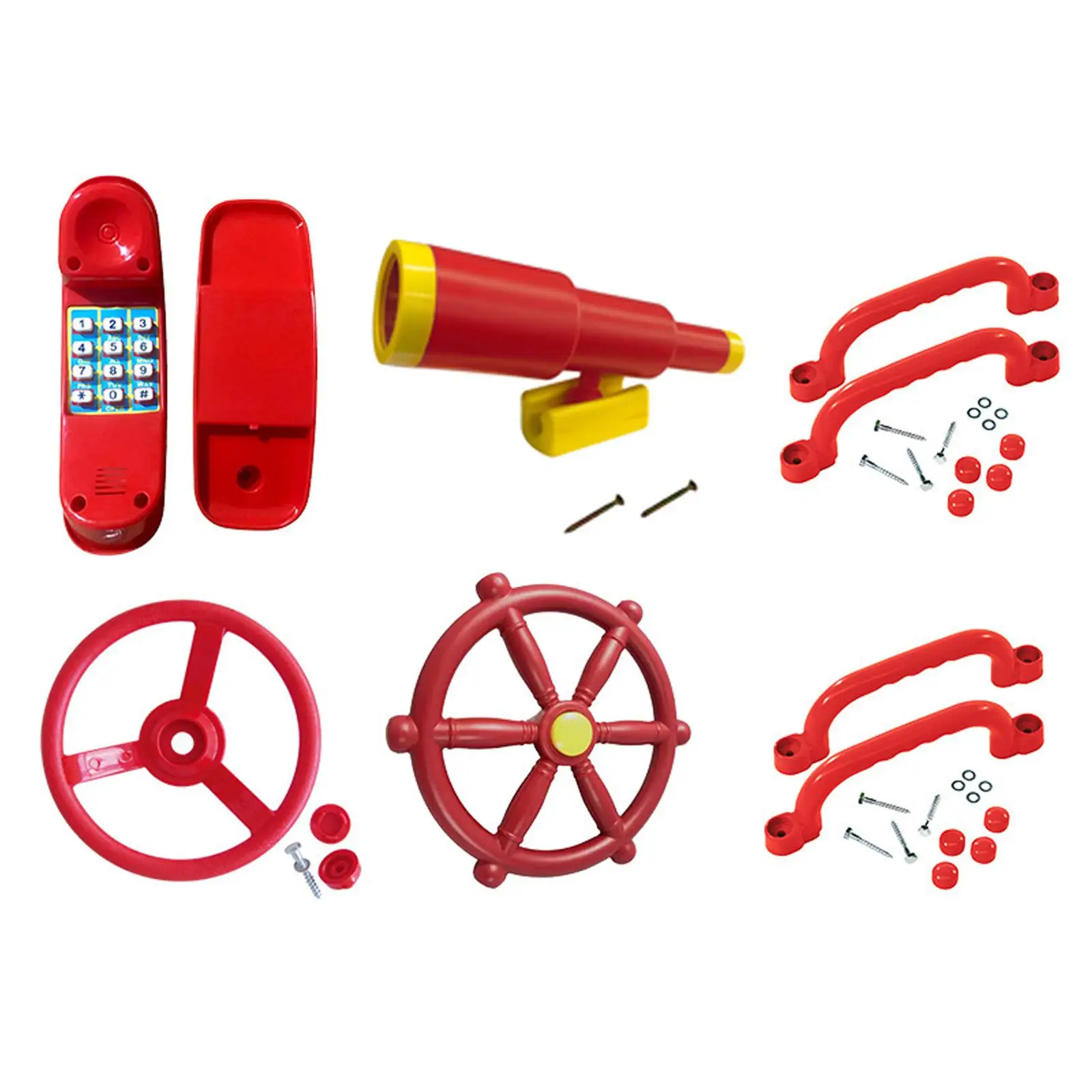 Playground Equipment Swingset Attachments for Backyard Play House Tree House 4
