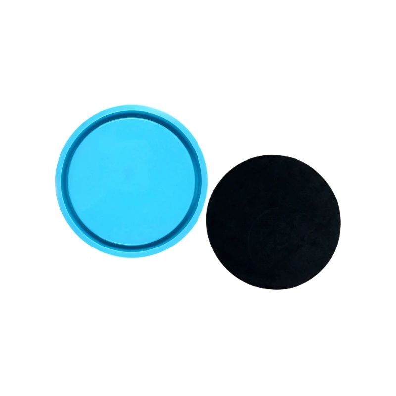 Resin Molds Silicone Round Resin Ornaments Molds Jewelry Dish Making