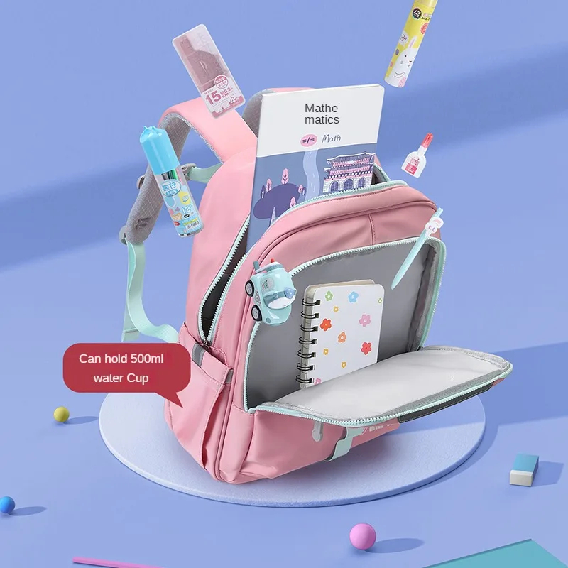 VNINE Middle School Schoolbag for Women 2024 New Male Large Capacity Middle School and High School Backpack