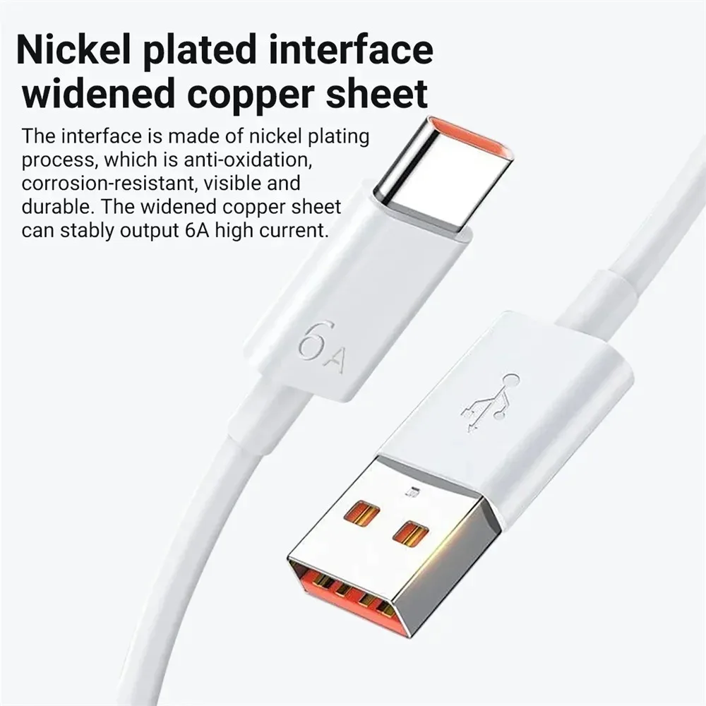 High-Power 66W 6A Super Fast USB-C Charger with Rapid Charging Cable