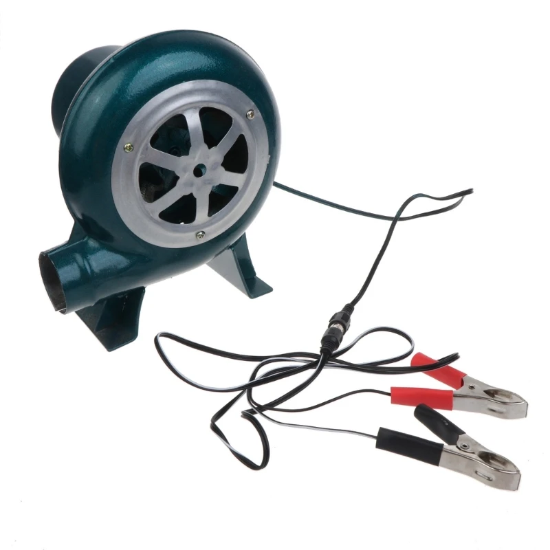 

12V 30W/40W/60W/80W/100W Air Blower BBQ Outdoor Travel Portable Motor Blower Tool Multi-Function Stove Home Blower Small