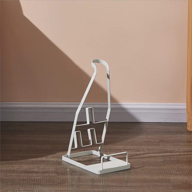Universal Model Vacuum Cleaner Rack Set Of Dust Collector Metal Storage Shelves For Household Simple Style Vertical Holder_voghion.com