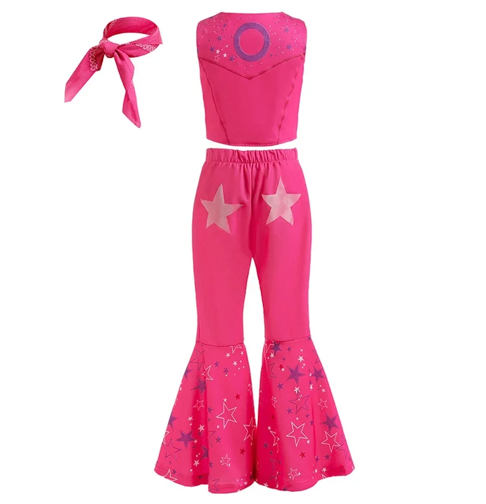 Cosplay Vêtement Barbie Rose