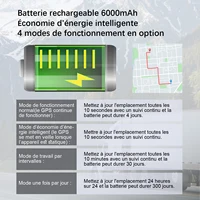 ‌ Localisateur de suivi antivol de traqueur GPS de véhicule de batterie de 15 jours avec des frais de Service pour la Protection de sécurité de camion/voiture/Moto/bagages 4