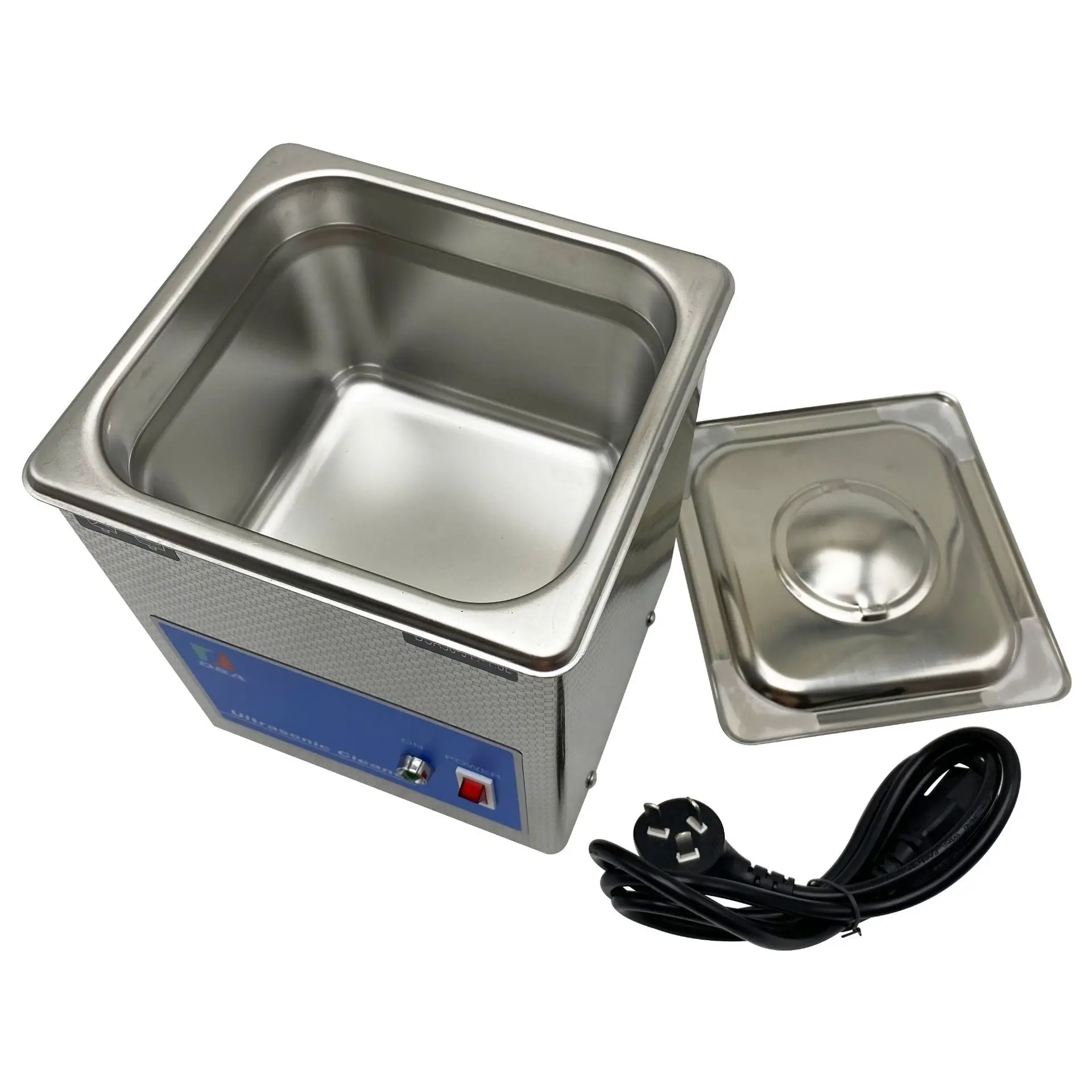 Description Picture 4 of item1.8L Stainless Steel Single-Head Ultrasonic Cleaner (for Gold/Silver Jewelry, Necklaces, Glasses, Vibration Electric)