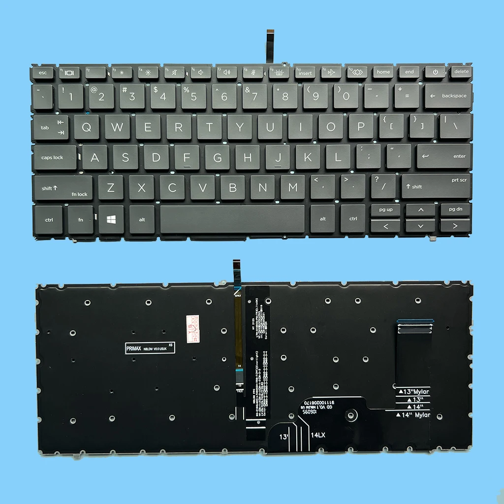 

Клавиатура с испанской раскладкой для ноутбука HP EliteBook 840, G9 830, G9 840, G9, черная с подсветкой SP 6037B0225401 2h-adдолжны 64311