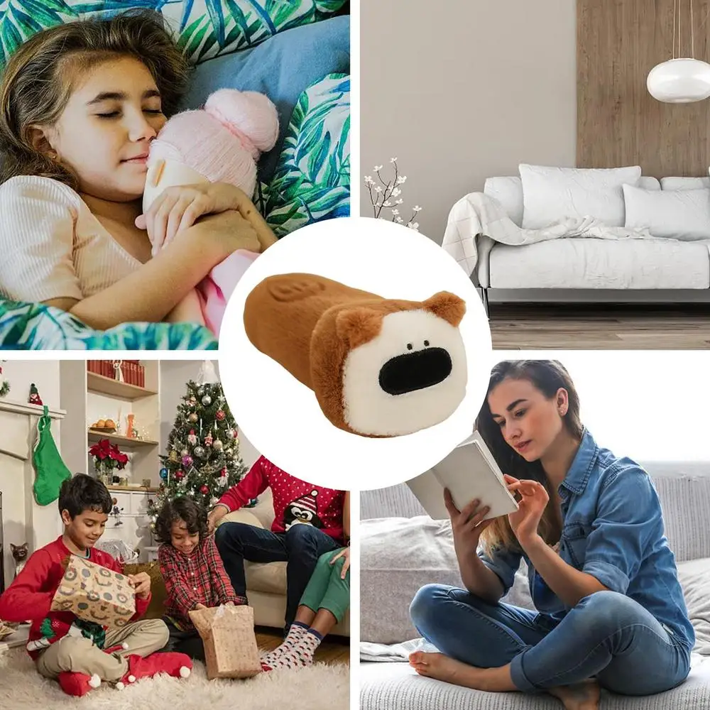 Puppy Shaped Glowing Toy Flashlight Design Plush Animal Dog Doll Portable Cartoon Dog Toys Light For Camping Hiking Climbing