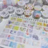Scrapbooking Materials Washi Tape Dessert Food Deco Masking Tapes Calendar Stickers Diy Arts Crafts Album Journal Planner 2