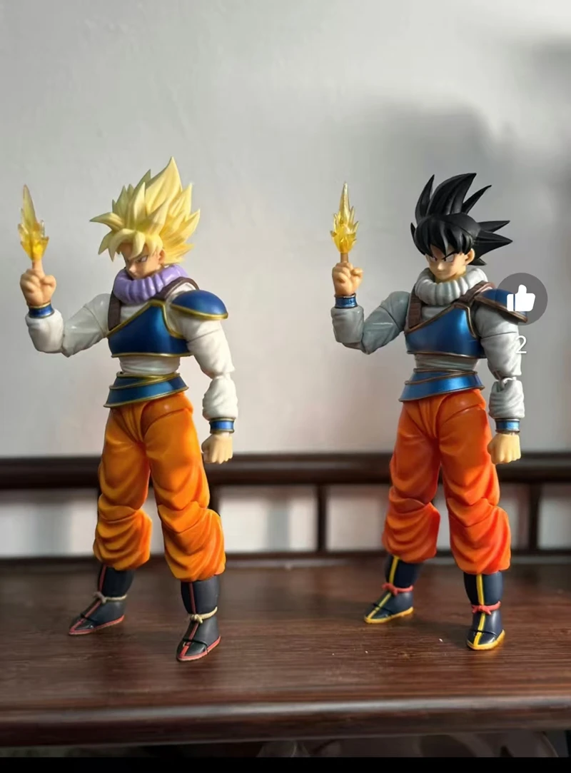 E&C Toys Instant Transmission Son Goku Chibi Dam'Z Kleidung Modifizierte Teile Zubehör Dragon Ball Z Shf Anime Actionfiguren Spielzeug – Detail 3