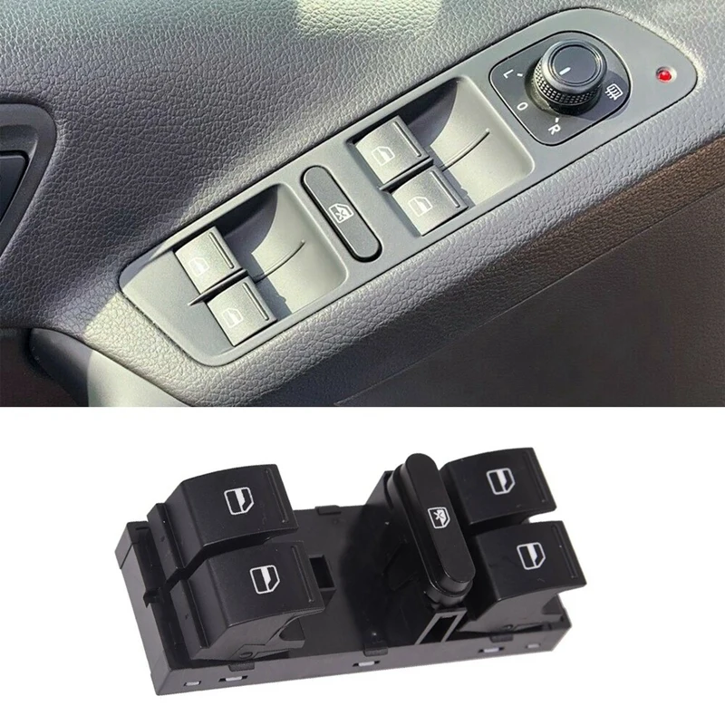 

Переключатель Стеклоподъемника Электрический для Golf 5 Golf 6 Jetta MK5 Mk6 Tiguan Touran Passat B6 B7 2006-2015 1K4959857B