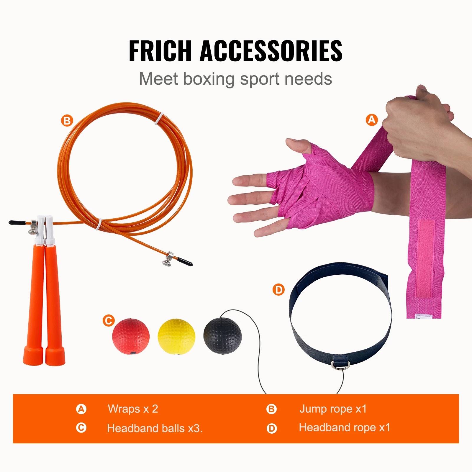 PVC Leather Hanging Boxing Bag for MMA Karate Training