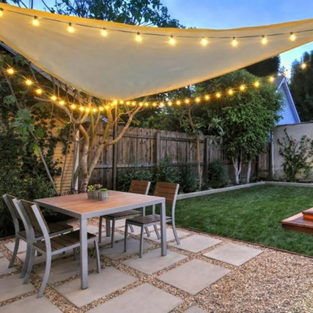 

Shade Sail Heat-resistant Breathable Sun Protection UV Resistant Anti-aging Patio Lawn Garden Triangular Sail Canopy Outdoor
