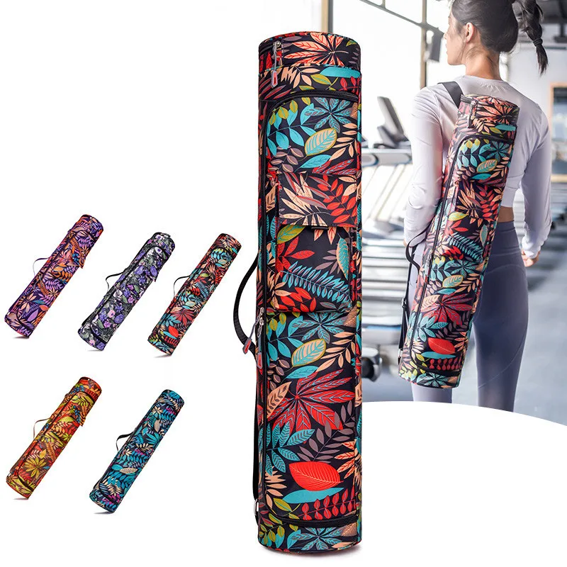 

Printed Yoga Bag Yoga Mat Bag Men Women Sports Mat Bag Pilates Mat Backpack Fitness Dance Gym Mat Cover Sports Backpack Hot Sale
