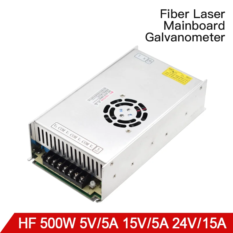 Riselaser Switching Power Supply HF500W-QV-A 24V15A 15V5A 5V5A Triple Output