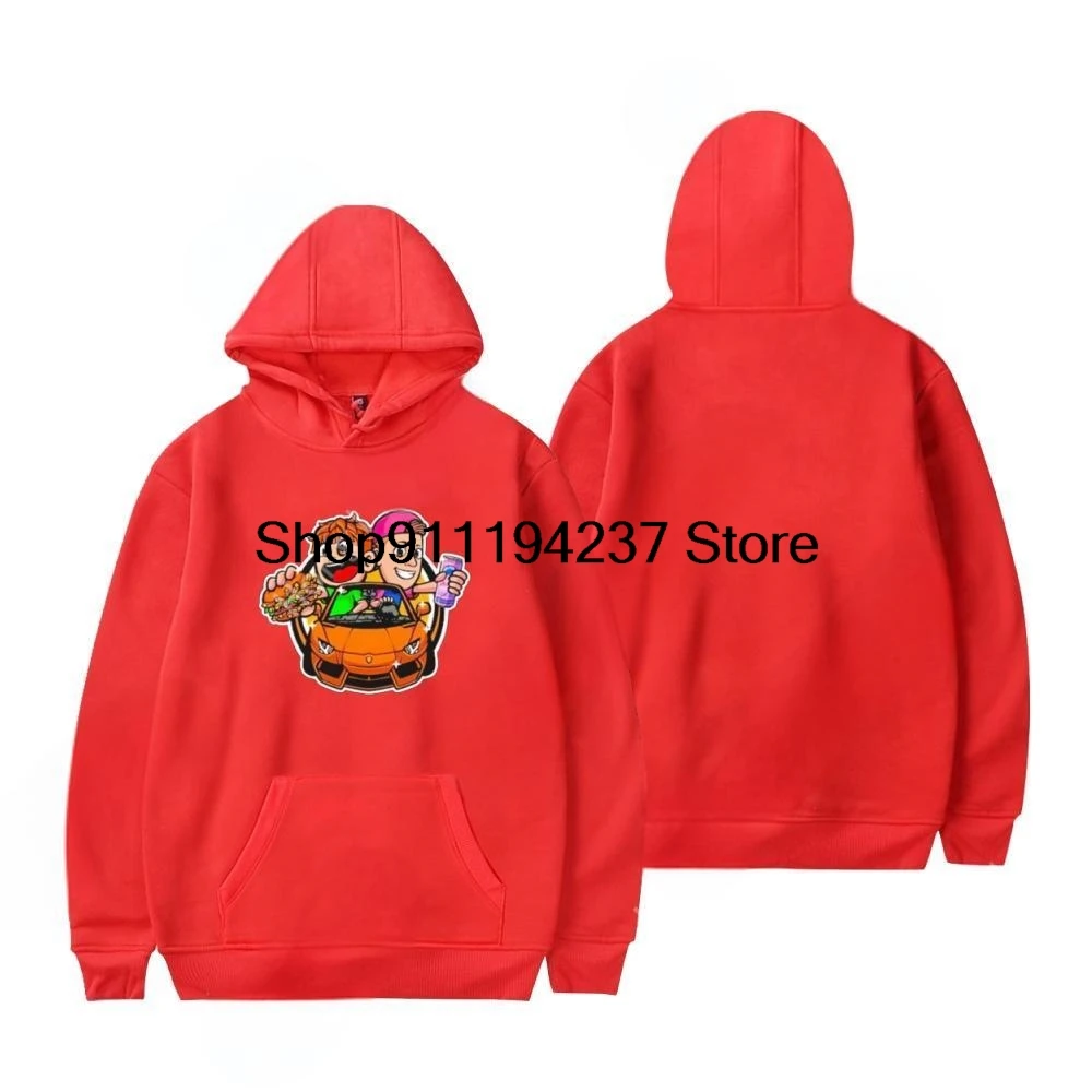 thumbnail image 1 of Burgerpommes Icrimax Sudadera con capucha sudaderas niño niñas niños pulóver ropa de calle hombres mujeres sudaderas con capucha niños Paulberger ropa, 1 of 5