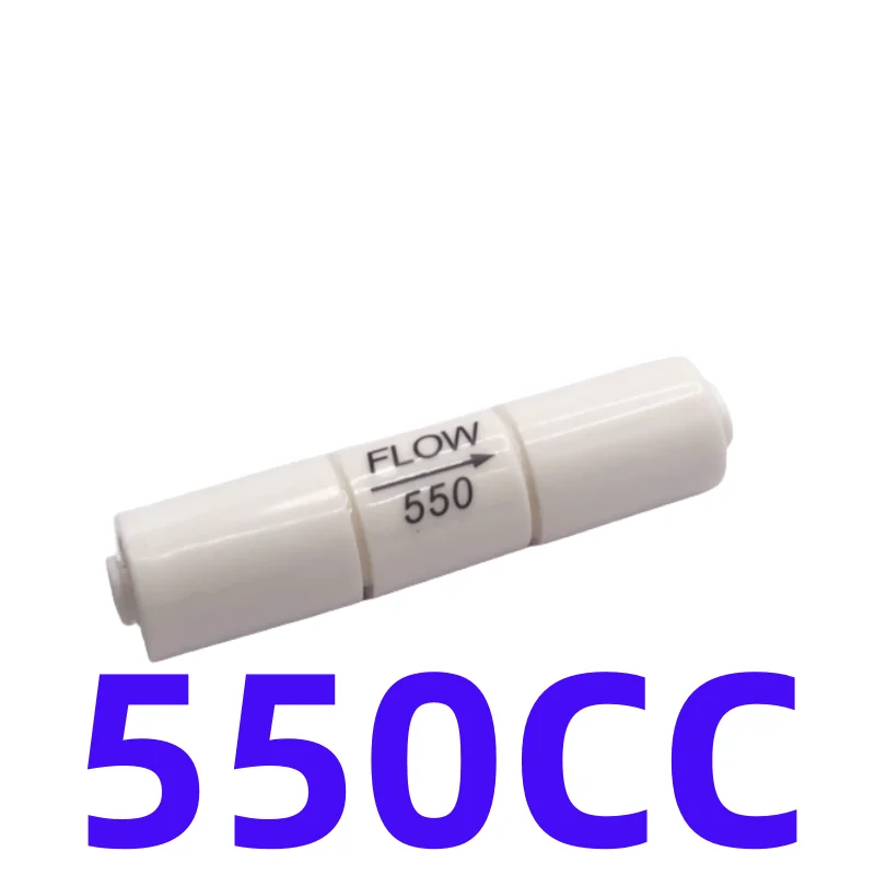 High-Capacity RO Water System Wastewater Flow Regulator with 1/4 Quick-Connect Fitting