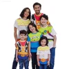 Toy Story Woody Buzz Lightyear Matching Family Cosplay T-Shirt Top Tee Family Clothes Costume Streetwear Men Women Boys Girls 2