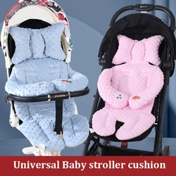 Universal Infant Car Seat Head Neck Body Support Ultra Soft Newborn Baby Stroller Cushion Pad Fit for Car Seat Stroller Liner