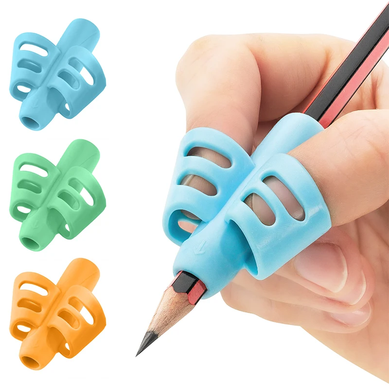 

1 Piece Children Writing Pencil Holder Kid Learning Practise Pen Aid Tool Posture Correction Device Student Writing Stationary