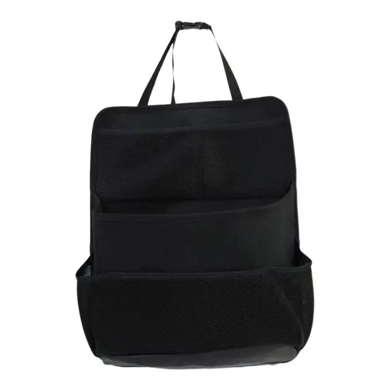 

Backseat Car Organizer And Storage PU Leather Organizer Bag Road Trip Supplies Travel Accessories Car Seat Back Organizer Seat