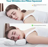 Memory Foam Face Relaxed Wrinkle Prevention Anti Aging Anti Wrinkle Beauty Bed Pillow 2