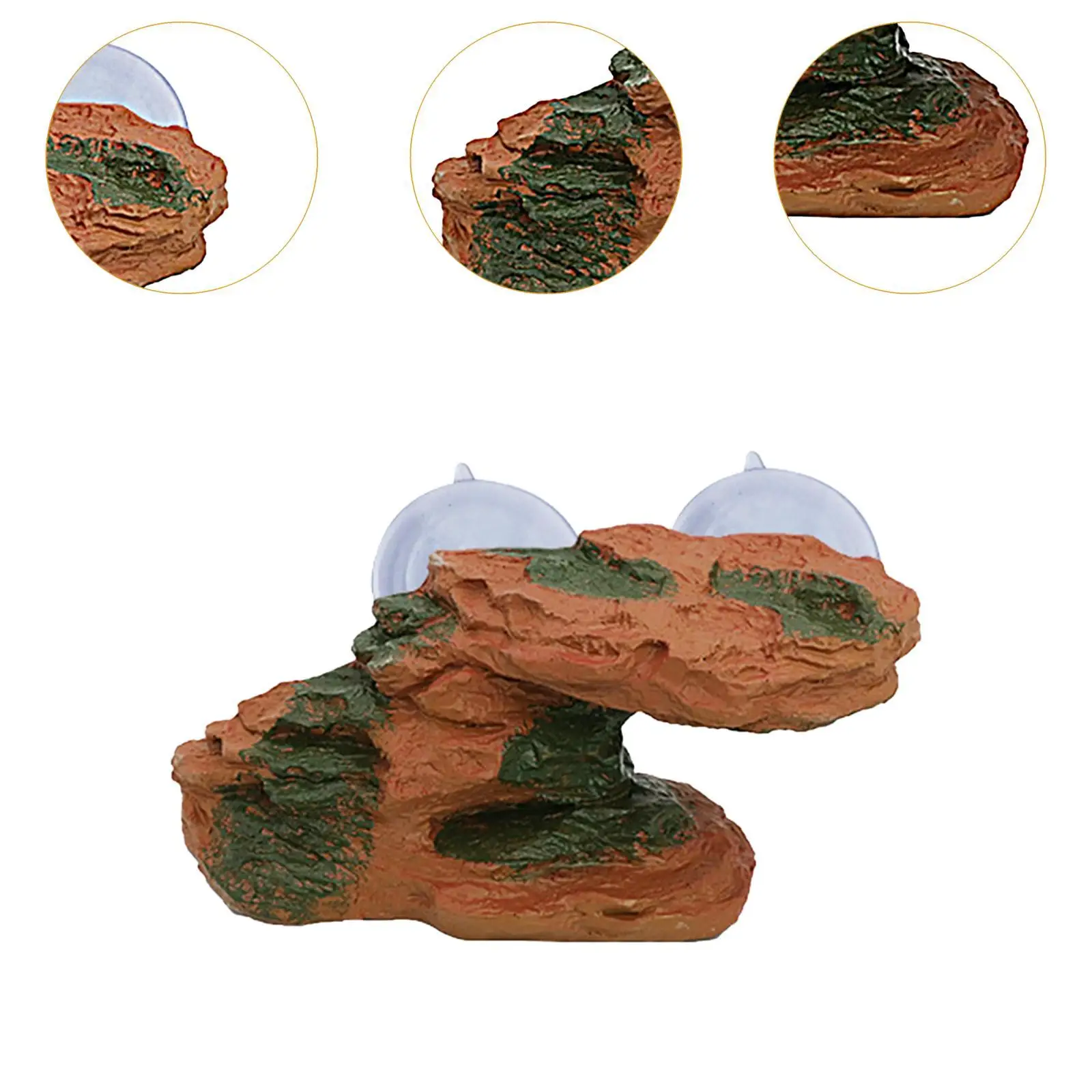 Resin Step Turtle Tank Aquarium Float Decoration Turtle Basking Platform with