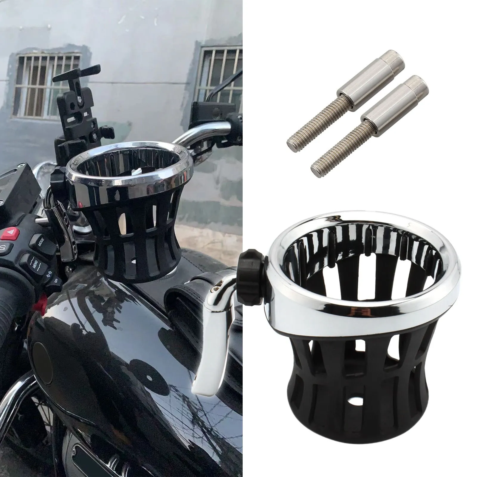 Motorcycle Cup Holder Bicycle Bottle Holder Drink Cup Bracket for Bmw R18 Classic 2020-2021 Cafe Racer Motocross Modified Parts