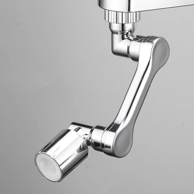 Rotating Faucet Extender,faucet Extender Multifunctional 1080° Swivel Extension Robotic Arm Sink Aerator for Kitchen/Bathroom 5