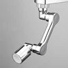 Rotating Faucet Extender,faucet Extender Multifunctional 1080° Swivel Extension Robotic Arm Sink Aerator for Kitchen/Bathroom 5