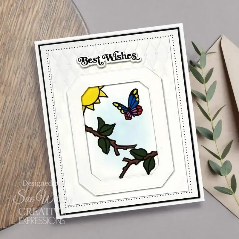 slimline essentials Metal cutting datascrapbooking card stencil cut die for DIY handmade crafts