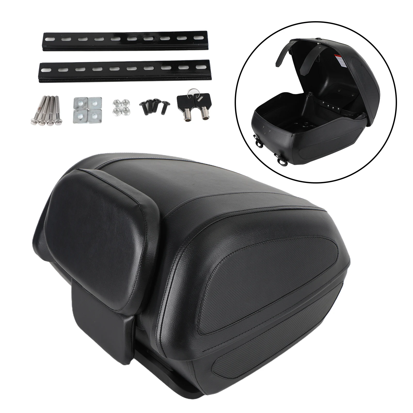 A-Pro Top Case motorfiets remlichten Top Box koffer motorfiets scooter