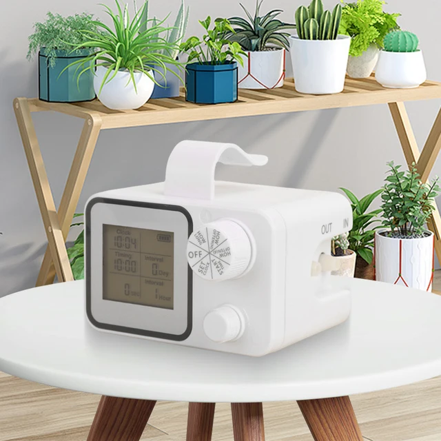 Smart WiFi Watering Device with Water Timer Double Pump Automatic Drip Irrigation System DIY Micro Drip Irrigation Kit for Flowe 4