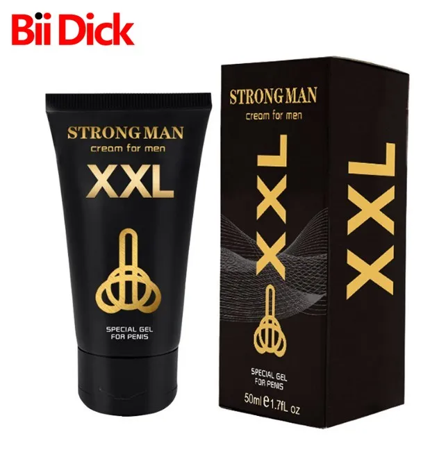 New Strong Man Titanium Gel Xxl Cream Penis Enlargement Cream Increase Growth Dick Size Extender Sexual Products Sex male penis enlargement products