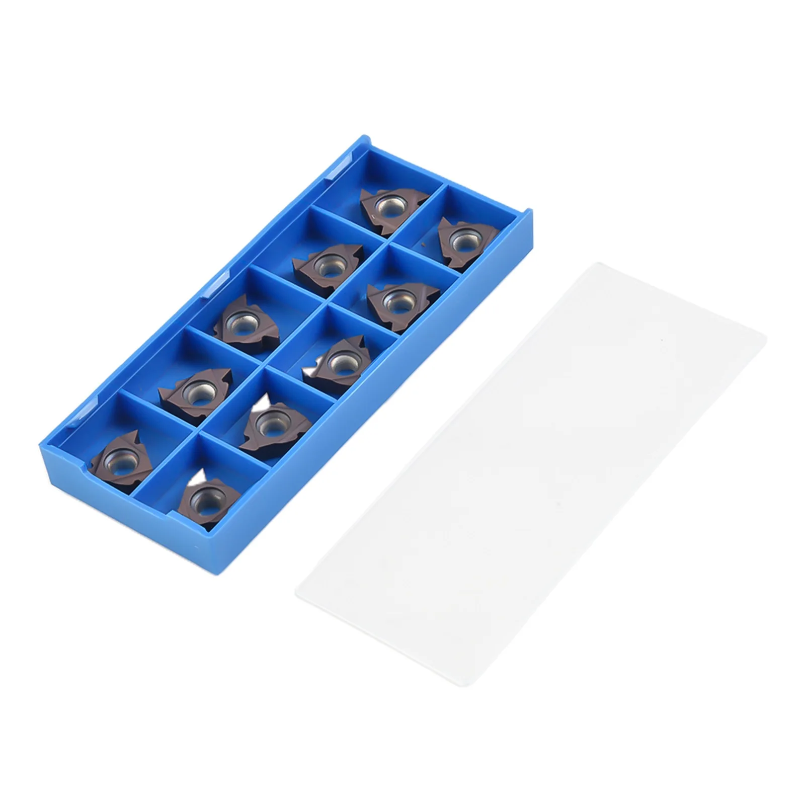 

10 Carbide Inserts BMA Carbide Inserts 10x 16ER A60 16ER AG60 For SER BMA Carbide Insert Fixed Pitch 0.5-3.0mm