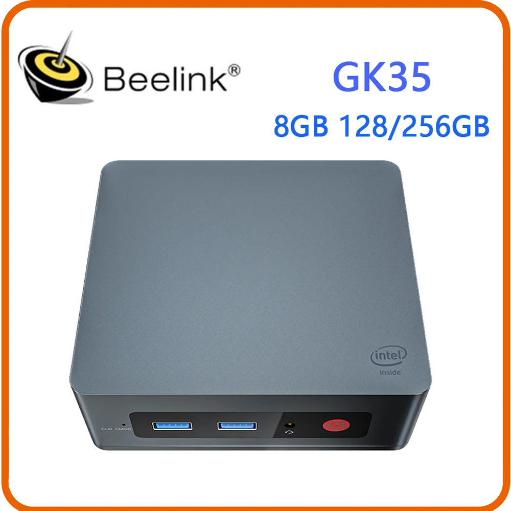Мини-ПК Beelink GK35 Windows 10 Intel Gemini Lake J3455 8 ГБ 128 Гб SSD G Wi-Fi BT LAN | Компьютеры и офис