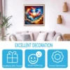 Love Wooden Puzzle, Unique Shaped Pieces Wooden Jigsaw Puzzles for Adults, Ghristmas Gift Family Game Home Decor 4