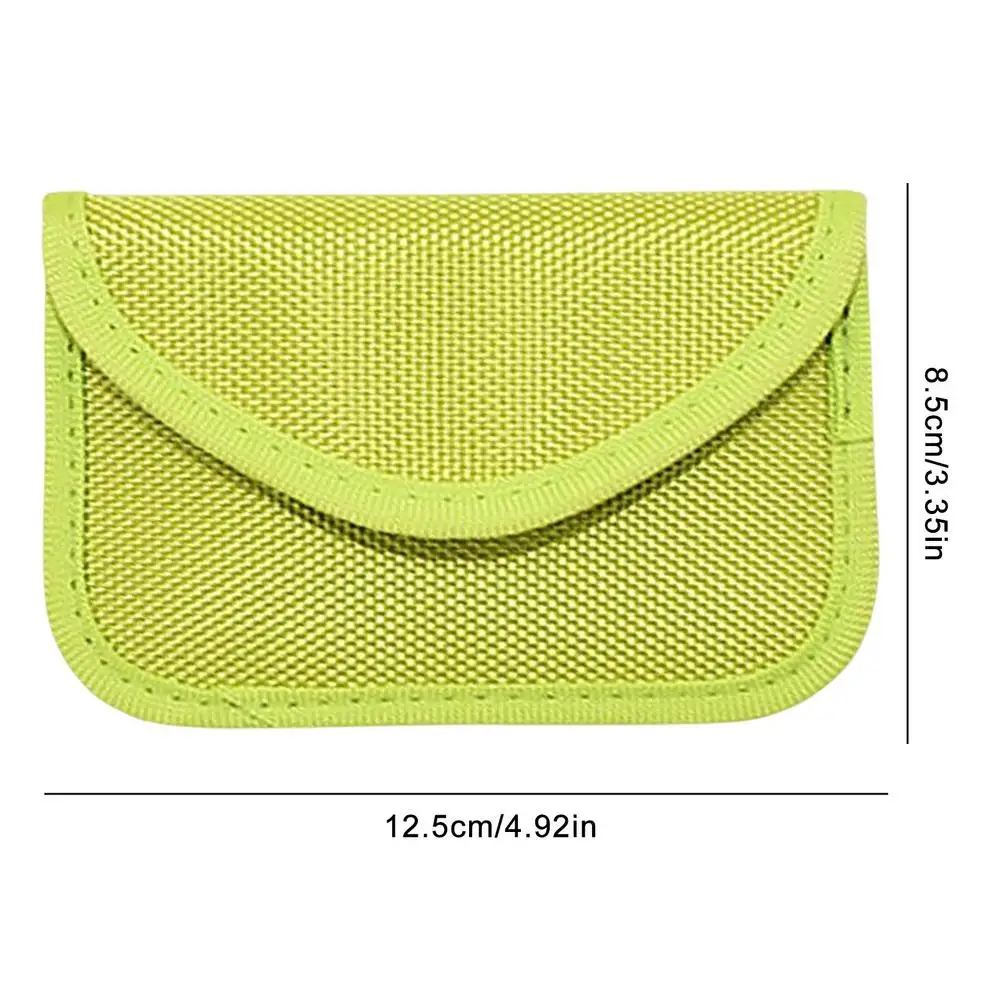Blokkeringstas Autosleutel Faraday Bag Shielding Cage Pouch Wallet Case 3 Stks Pu Leer Voor Mobiele Telefoon Privacybescherming Anti Volgen