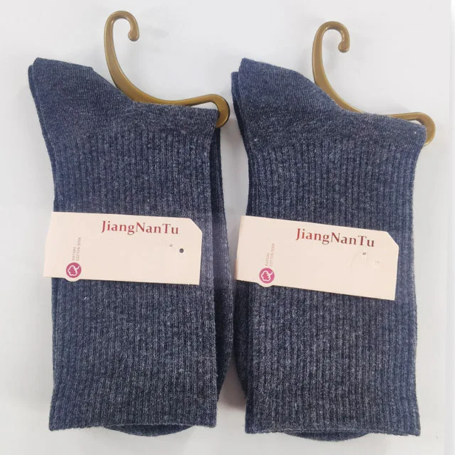 26 Solid Color Four Seasons Women's Socks Middle Tube Socks Candy Sock Cute Cartoon Girl Socks Pure Cotton Comfortable Home Sock 1 pair-020